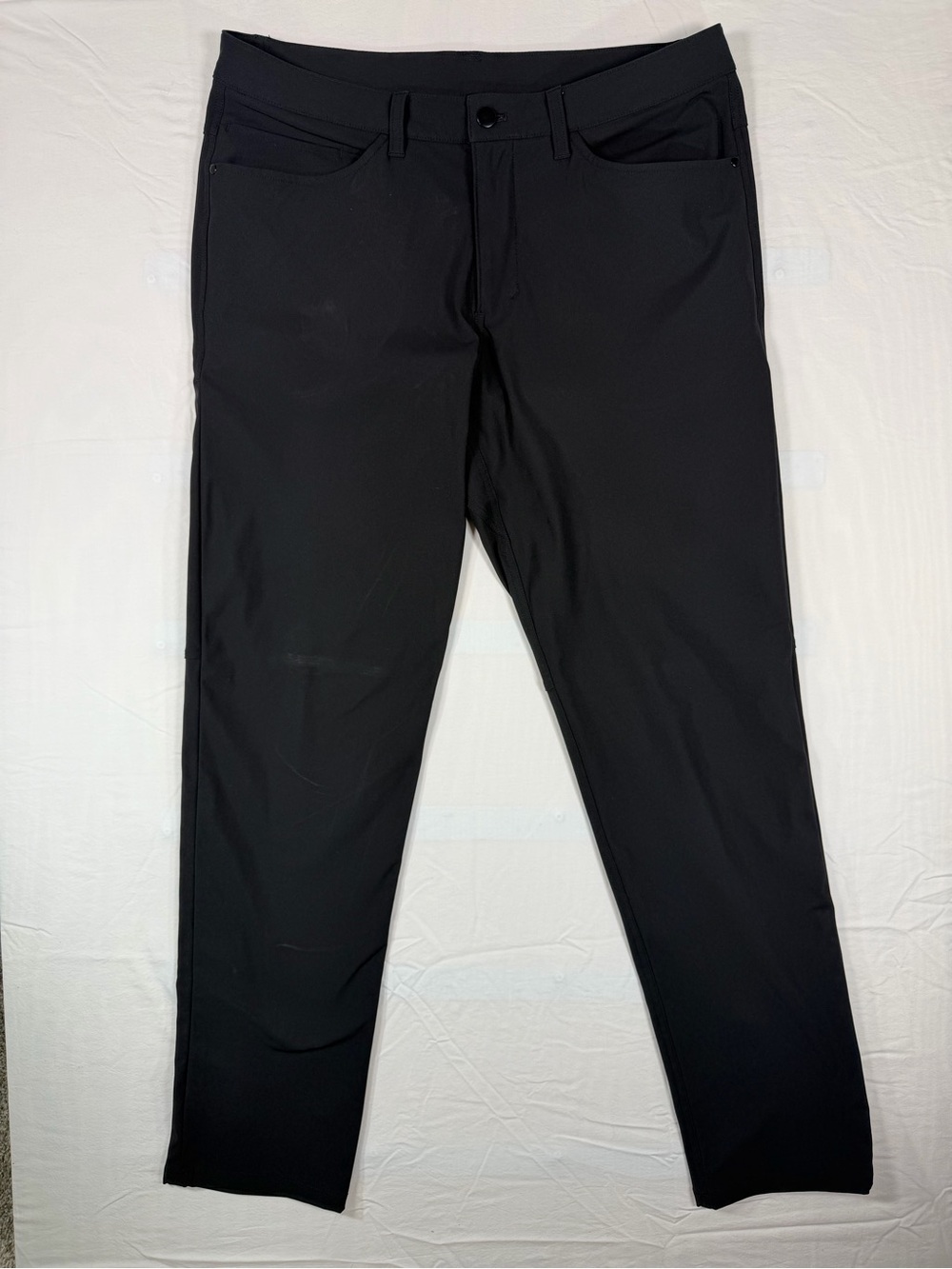 Lululemon Commission Pants Men’s 33x32 Black Stretch Golf Travel
